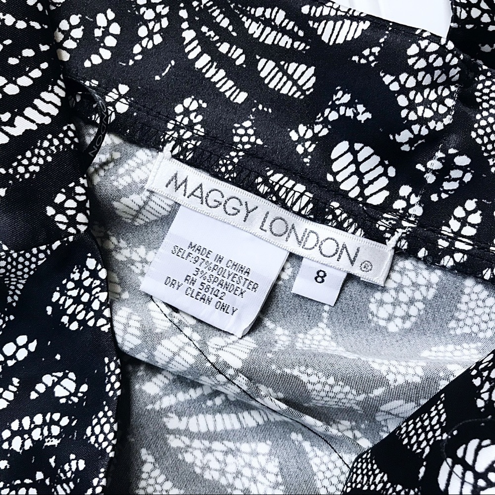 •Maggy London• floral lace sheath dress - Picture 7 of 7